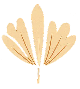 Beiges Blatt