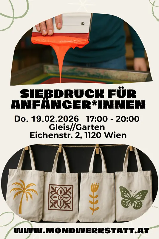 Flyer Siebdruck-Workshop